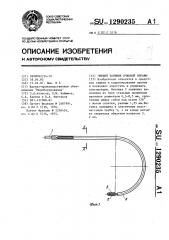 Гибкий заушник очковой оправы (патент 1290235)