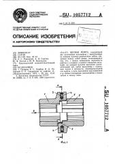 Цепная муфта (патент 1057712)