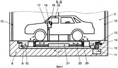 Модуль многоэтажного гаража для легковых автомобилей (патент 2305741)