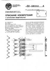 Орудие для междурядной обработки пропашных культур (патент 1097212)