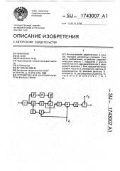 Устройство для контроля качества канала связи (патент 1743007)