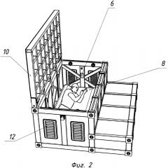 Сейсмозащитная спасательная кровать (варианты) (патент 2635975)