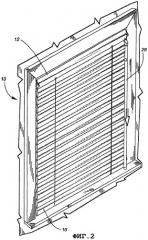 Закрывающее средство ставенного типа для архитектурных проемов (патент 2296849)
