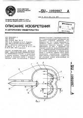 Устройство для испытания двигательно-движительного комплекса судна (патент 1092097)