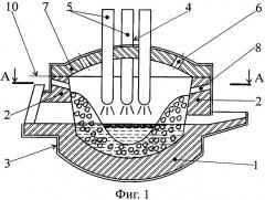Способ выплавки стали в электродуговой печи и электродуговая печь (патент 2539890)