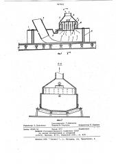Аспирационное укрытие места загрузки ленточного конвейера (патент 967893)