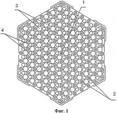 Опорная решетка тепловыделяющей сборки ядерного реактора (патент 2389090)