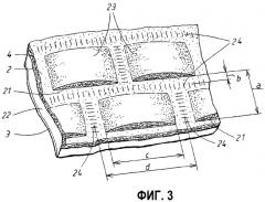 Поглощающее изделие и способ изготовления подобного изделия (патент 2357715)