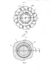 Сборная насадная цилиндрическая фреза и способ ее установки (патент 1281414)
