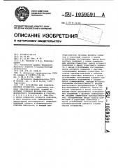 Устройство для подсчета плоских предметов (патент 1059591)