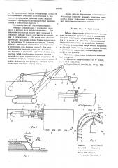 Рабочее оборудование одноковшового экскаватора (патент 605893)
