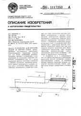 Устройство для купания людей за бортом судна (патент 1117253)