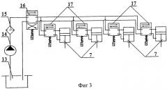 Креново-тангажное отвесное устройство автоматического выравнивания опорной платформы подъемных механизмов (патент 2340543)