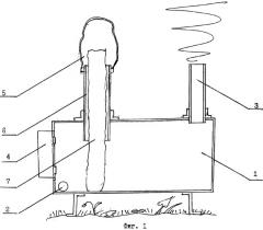 Туристическая печка с автоподачей топлива (патент 2386899)