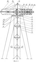 Ветроэлектростанция высокой мощности (патент 2331793)