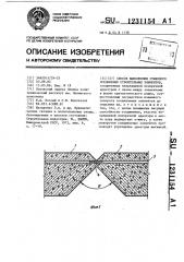 Способ выполнения стыкового соединения строительных элементов (патент 1231154)