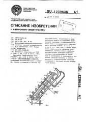 Обезвоживающий элеватор (патент 1230636)