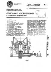 Привод конусной гирационной дробилки (патент 1269829)