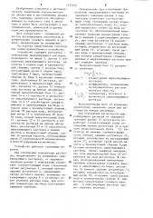 Устройство для автоматического управления процессом абсорбции аммиака из коксового газа (патент 1237244)