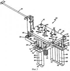 Опорное устройство плунжера стеклоформующей машины (патент 2465222)