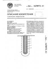 Способ возведения сваи в агрессивных засоленных грунтах (патент 1678972)