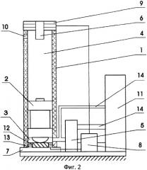 Компрессионно-вакуумная машина ударного действия (варианты) (патент 2455444)