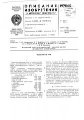 Мебельный лак (патент 197060)