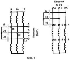 Статорная обмотка двухчастотного асинхронного генератора (патент 2249903)