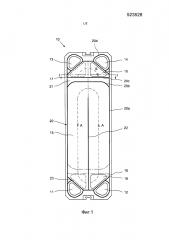 Пластина пластинчатого теплообменника и пластинчатый теплообменник (патент 2604121)