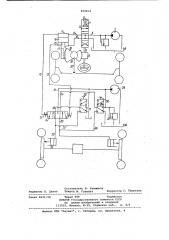 Механизм управления поворотом колесноготранспортного средства c одновременнымподтормаживанием одного из ведущихколес (патент 839814)
