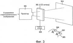 Проекционная система стереоскопического изображения с помощью модуля фильтра с круговой поляризацией (патент 2444033)