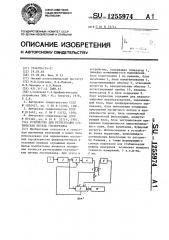 Устройство для регистрации статических петель гистерезиса (патент 1255974)