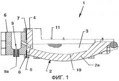 Дуговая печь с эркерным выпуском расплава и способ эксплуатации дуговой печи (патент 2300573)
