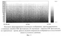 Способ определения кинематических характеристик поверхностных волн по пространственно-временным изображениям водной поверхности (патент 2436040)