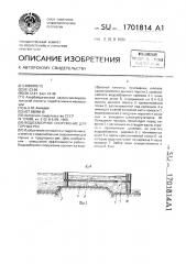 Водозаборное сооружение для горных рек (патент 1701814)