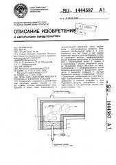 Печь для сжигания жидкого топлива и горючих отходов (патент 1444587)