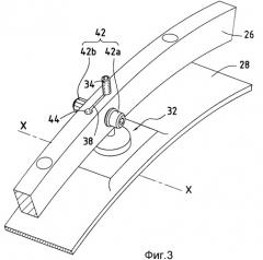 Устройство для регулировки центровки синхронизационного кольца управления поворотными лопатками газотурбинного двигателя и газотурбинный двигатель (патент 2420663)