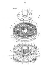 Планетарный механизм для летательного аппарата, выполненного с возможностью висения (патент 2606423)