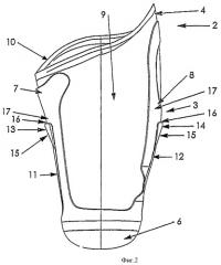 Протез с ложем для размещения ампутационной культи (патент 2444335)