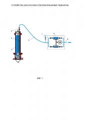 Устройство для откачки стволов пожарных гидрантов (патент 2637526)