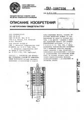 Устройство для формования стержневых изделий из композиционных материалов (патент 1087356)