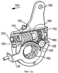 Автоматический механизм регулировки зазора с кулачком разъединения муфты (патент 2517638)