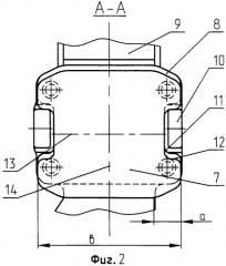 Фрикционный гаситель колебаний рельсового транспортного средства (патент 2377151)