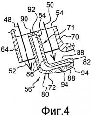 Система впрыскивания смеси воздуха с топливом в камеру сгорания газотурбинного двигателя (патент 2478878)