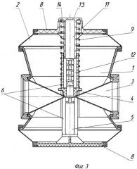 Клапан для вакуумных канализационных систем (патент 2481983)