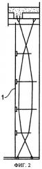 Стандартная система со сжатым стержнем для вантовой фасадной конструкции (патент 2403353)