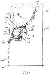 Гибкий тюбик, снабженный горлышком большого диаметра и жестким наконечником (патент 2262472)
