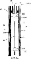 Развертывание подземных датчиков в обсадной колонне (патент 2374441)