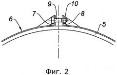 Корпус ротора турбокомпрессора, содержащий периферийный бандаж (патент 2511960)