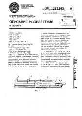 Пазовая игла для плоскофанговой машины (патент 1217263)